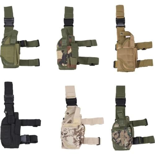 Tactical Leg Holster Tactical Leg Holster Pouch Airsoft Pistol Gun Drop Leg Holster Pouch Adjustable Magic Strap