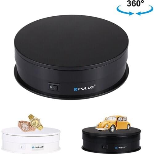 USB Electric Turntable 360 Degree Automatic Rotating Photography Turntable Product Video Shooting Display Stand Max Load 15Kg