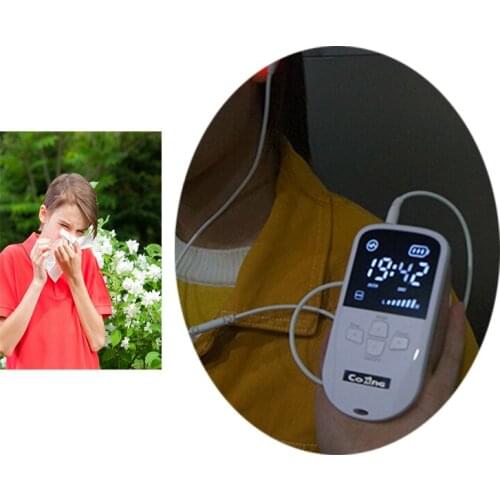 Saint Health Nose Rhinitis Sinusitis Cure Therapy Massage Hay Fever Low Frequency Pulse Laser Nose Health Care Machine