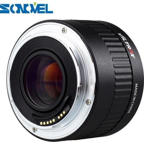 Viltrox C-AF 2X Teleplus Auto Focus Teleconverter Adapter for Canon EOS EF Lens for Canon EF lens 5D II 7D 1200D 760D 750D