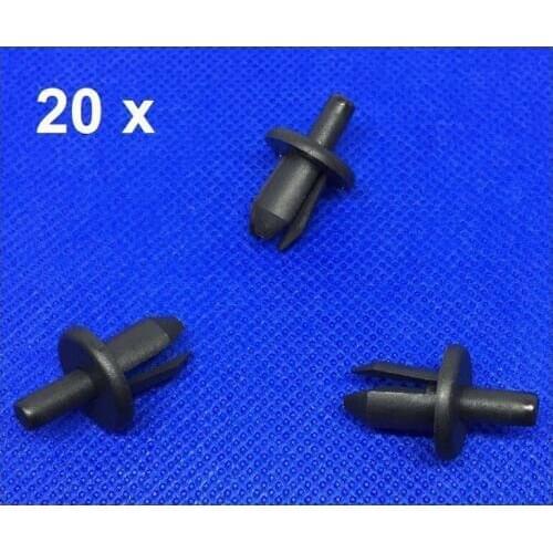 X20 For VOLVO 9133417 Rocker Panel Retainers Clips Trim For Bumpers Shields Covers