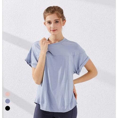 Womens T-shirt Sports Top Tank Jersey Runing Gym Yoga Fitness Sleeve Uniform Summer Angels Equipment Retro Train