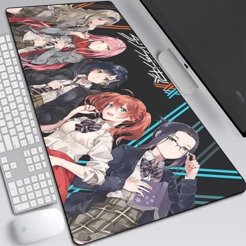 2mm Mouse Pad Ultra-Large 80X30 Notebook Keyboard Pad Kawaii Mousepad Darling In The Franxx Cartoon MAT For Gaming Mouse Pad