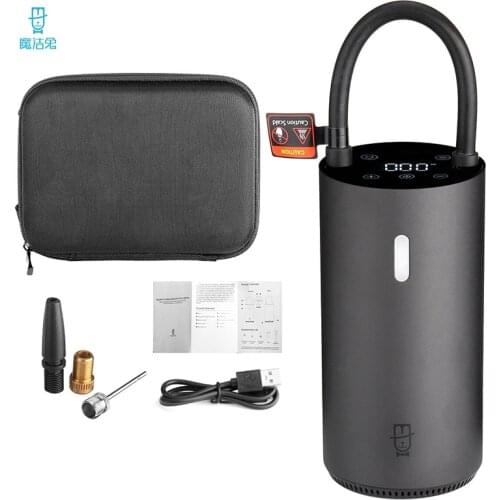 【English Mannul】Youpin MOJIETU Portable Digital Tire Pressure Detection Electric Inflator Pump For Bike Motorcycle Car Football