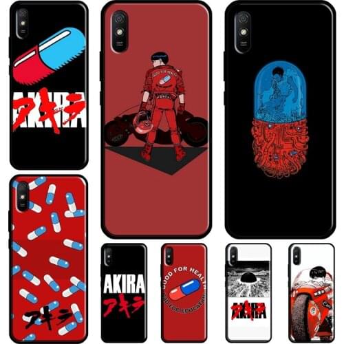 Akira Anime Aesthetic Manga Case For Redmi Note 10 Pro Cover For Redmi Note 9 8 Pro 8T 9S Coque For Redmi 9C 9A 9T 8A 7A