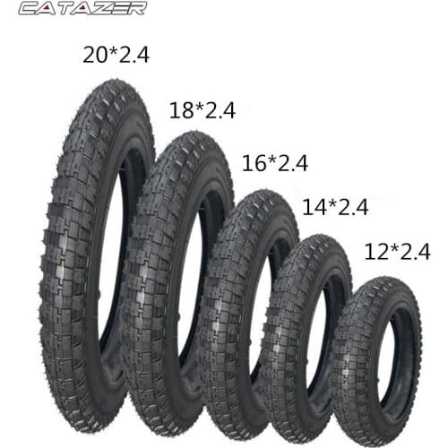 Kids' Bike Tyre 12/14/16/18/20 X2.4 BMX Tire Bike Tire Children Bicycle Tire Bike Parts Bike Tires