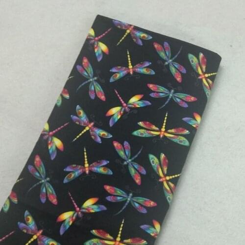 Green Vivid Happy Animals Horse Pig Sheep Cock Printed Cotton Fabric for sewing bedding cloth decoration 50x105cm