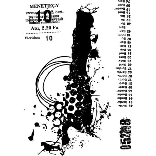 French stamp Clear Stamp for Scrapbooking Transparent Silicone Rubber DIY Photo Album Decor 0631