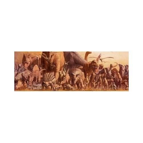 Ricordi Puzzle The Dinosaurs,Haruo Takino (1000 Piece, Panorama)