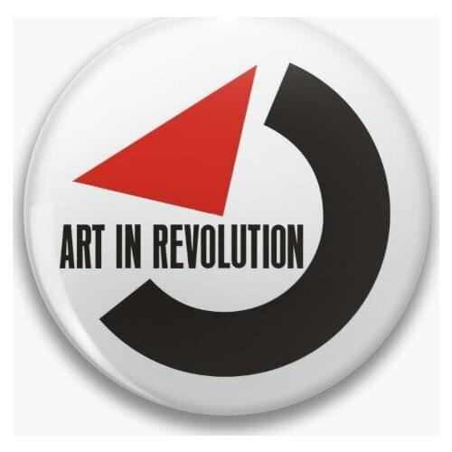 Art In Revolution Badge Soft Button Pin Clothes Fashion Brooch Cartoon Creative Collar Jewelry Lapel Pin Decor Metal Cute Women