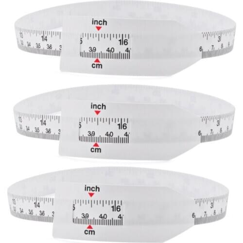 3PCS 24Inch Infant Head Measuring Tape Baby Head Circumference Measure Ruler