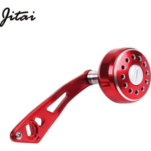 JITAI Aluminum Alloy 3000-5000 Series Knob Strong Durable Fishing Reel Handle Baitcasting Fishing Reel Tackle Tool For ABU/DAIWA