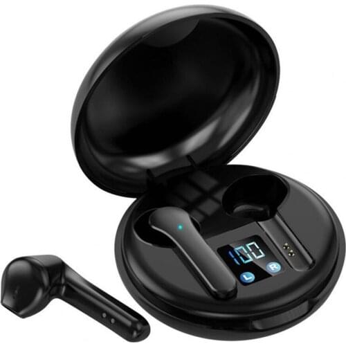 JS82 TWS Headphone Wireless Stereo Headset LED Digital Display Sport Earbuds For iPhone Samsung Huawei Xiaomi Bluetooth Earphone