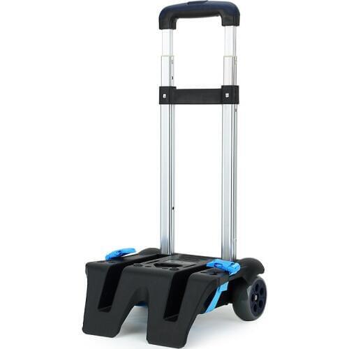 Aluminum alloy Folding Pulling Rod Bracket Rolling Cart Trolley School Bags Parts Kids school Trolley Accessories For Boys Girls