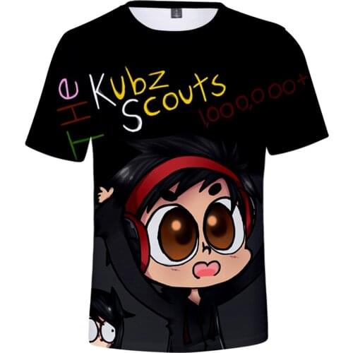 Kubz Scouts 3D Print Spring Summer Preppy Style Men/Women Street Clothes T-shirt Retro Innovation Style