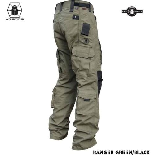 KITANICA intruder Military version secret service tactical pants Multi Pocket anti scratch mens tactical pants