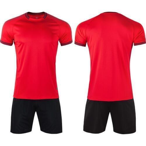 New Arrival Kids Soccer jerseys Sets Men Football Training Suit Blank Boys Football Jerseys Sest Adult Soccer Set Uniforms Print