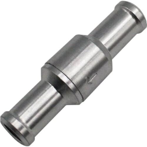 Check Valve Brake Servo Booster No Return Inline One Way Valve Non Return Valve Vacuum Hose Aluminum Valve