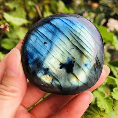 Natural Rough Random Colorful Labradorite Crystal Stone Natural Moonstone Stone Aquarium Gardening Decoration Home Ornaments