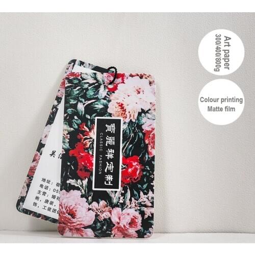 The and production of high-grade paper trademark exquisite clothing own OEM manufacturers selling gilt tag