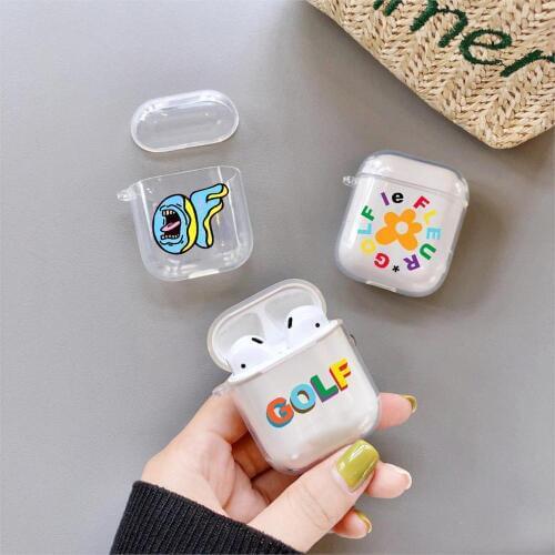 Transparent Silicone Soft Golf Wang Tyler Creator Funny Case For Airpods Pro 1 2 3 Cases Bluetooth Earphone Cover Headphone Case