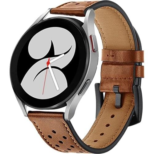 20/22mm Band For Sumsung Galaxy Watch 46mm/42mm/Active Gear S3 frontier/S2/Sport Genuine Leather Huawei Watch GT2/pro/2e strap