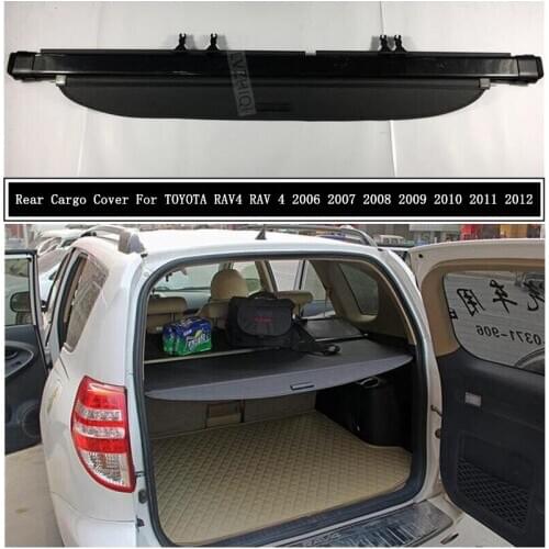Rear Cargo Cover For TOYOTA RAV4 RAV 4 2006 2007 2008 2009 2010 2011 2012 Partition Curtain Screen Shade Trunk Security Shield