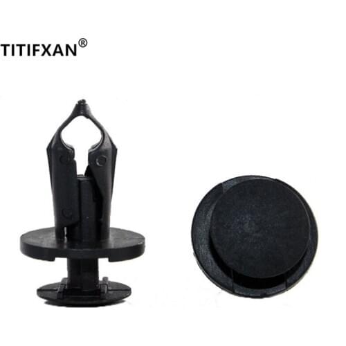 10PCS Engine Fender Bumper Fibreboard Lining Clips For Cadillac CTS / SRX / SLS Plastic Fasteners