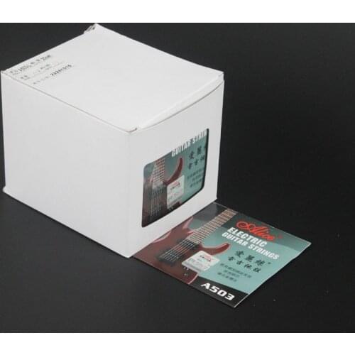 20 Sets Lot Alice A503 Steel Nickel-Plated Alloy Wound Electric Guitar Strings Gauge (009-042), (010-046)