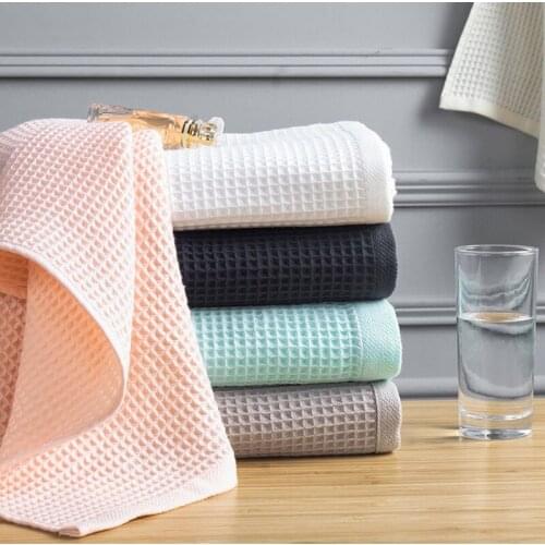 3pcs/set High Quality Cotton Towel Set 70x140cm Waffle Bath Towels For Adult Soft Absorbent Towel Household Bathroom Towel Sets