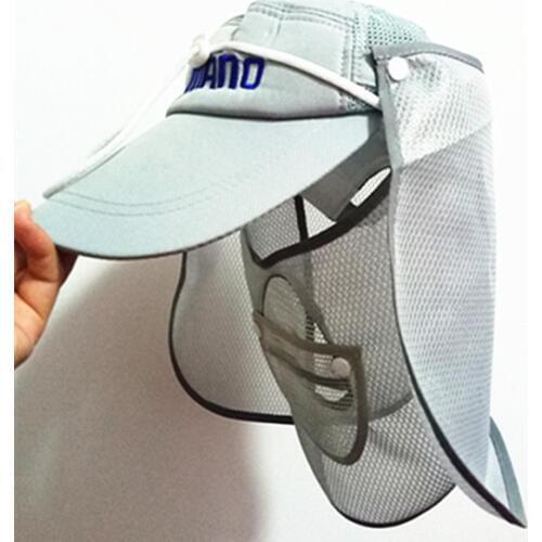 360 degree Assembled Dry-Fast Neck Cover Fish Camping Hunting Snap Hat Brim Cap Ear Sun Flap Sport New