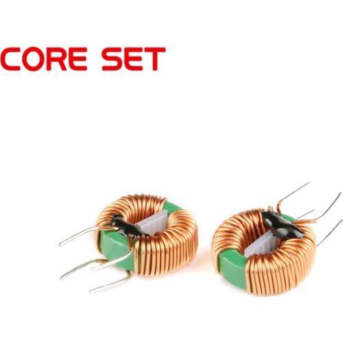 5pcs 5MH 4A Annular Common Mode Filter Inductor 0.6 Wire Choke Ring Inductance 14*9*5mm