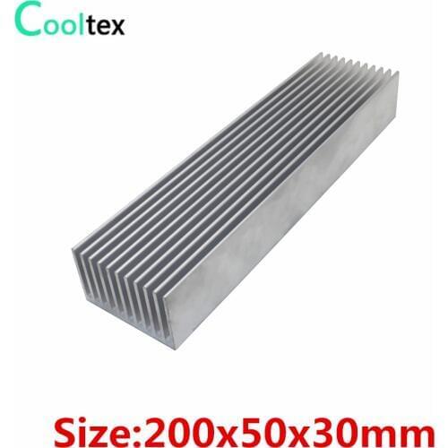 200x50x30mm Aluminum radiator High-power HeatSink for electronic Chip VGA RAM LED IC Heat Sink COOLER cooling