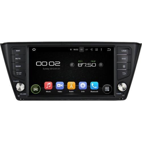 6 Core 8" PX6 Android 10.0 Car DVD Player For SKODA Fabia 2015-2017 Deckless Radio 1 Din Multimedia Player 4+64GB Car Audio DSP
