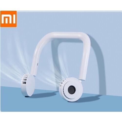 Brand For New Hanging neck fan portable sports mute USB charging student outdoor Air Cooler Fan Summer