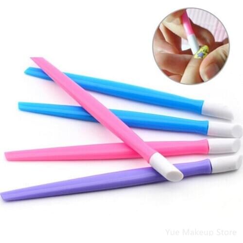 Wholesale Random Color Stone Nail File Cuticle Remover Pedicure Manicure Nail Art Tools 30
