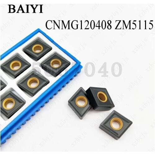 CNMG120404/CNMG120408/CNMG120412 lathe cutting turning tools carbide insert cutter blade for machining cast iron