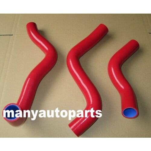 Fit FOR Mazda RX-8 SE3P 13B-MSP 2003-2008 Reinforced Silicone Radiator Coolant hose RED
