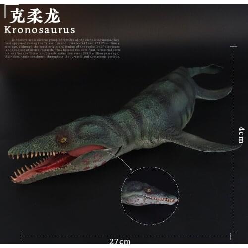 Prehistoric Jurassic Dinosaurs World Kronosaurus Big Size Animals Model Action Figures PVC High Quality Toy For Kids Gift