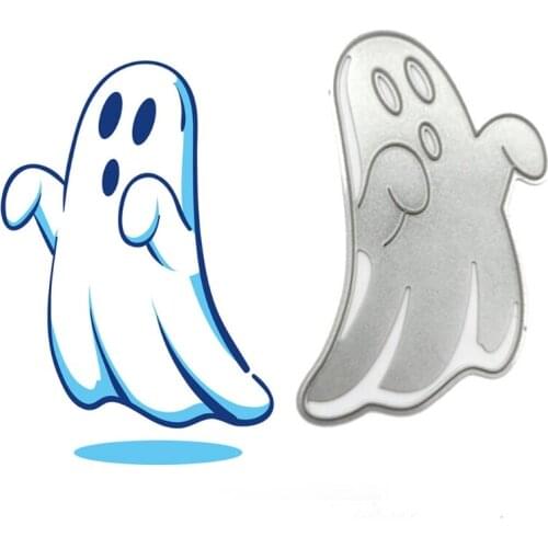 Halloween Skull Ghost Metal Cutting Dies Stencil Scrapbooking DIY Album Stamp Paper Card Mold Embossing Decoration Craft