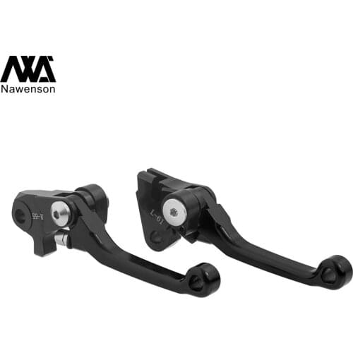 Motorcycle Pivot Lever Set 3 Finger Motocross Brake & Clutch Handles for Yamaha YZ125/YZ250 2008-2014 for Kawasaki KX250 19-2020