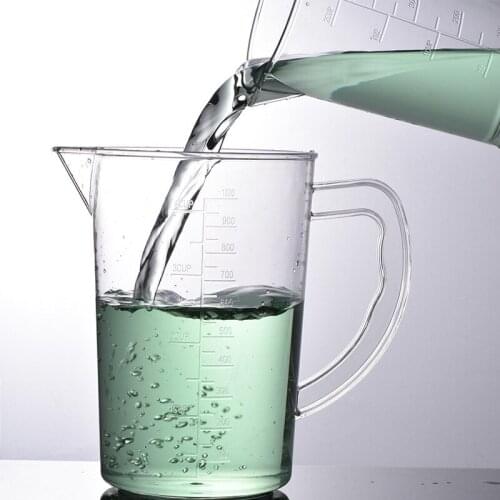 Unbreakable Plastic Measuring Cup for Liquid Measure Jug Cup Container Laboratory Measurement Tool Durable