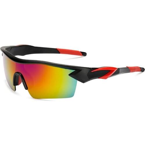2021 New Plastic Outdoor Sports Eyewear Sunglasses Men Women Sunglasses Cycling Polarized MTB Bike Bicycle Eyewear
