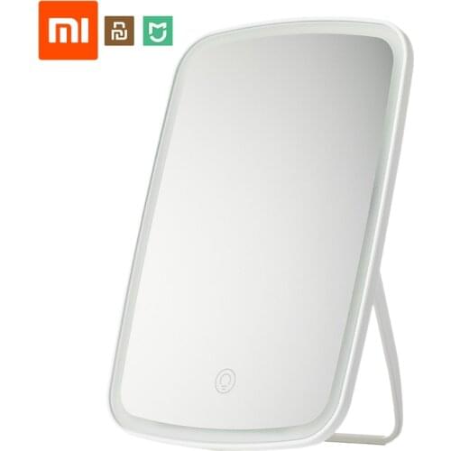 Original Xiaomi Mijia Youpin Intelligent Portable Makeup Mirror Desktop Led Light Portable Folding Light Mirror Dormitory