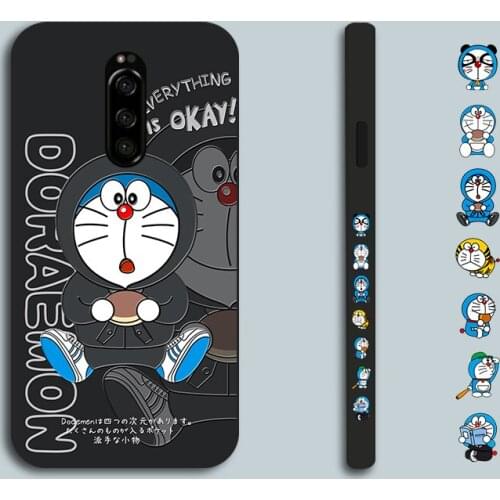 Flat Edges Design Side Printing Silicone Case For Sony Xperia 5 2019 XZ4 XZ1 Compact XZ XZ 2 XZ3 Back Cover For Xperia 1 10 Plus