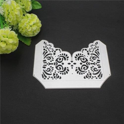Hollow Lace Metal Cutting Knife Mold DIY Handmade Materials Scrapbook Photo Album Greeting Card Crafts Decorative Embossing Mold