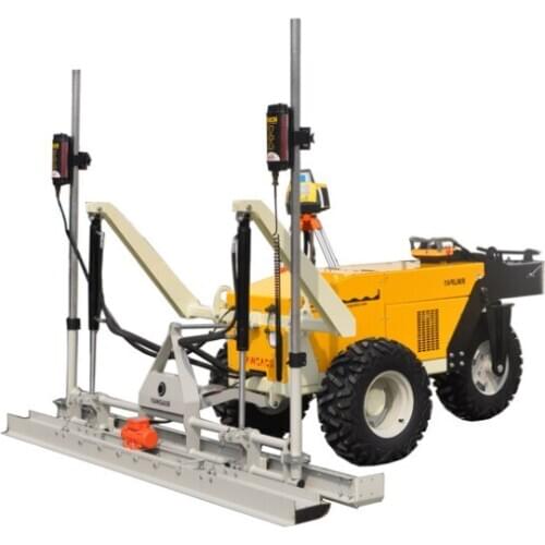 Concrete Screed Laser Three Wheel Flooring Construction Machine