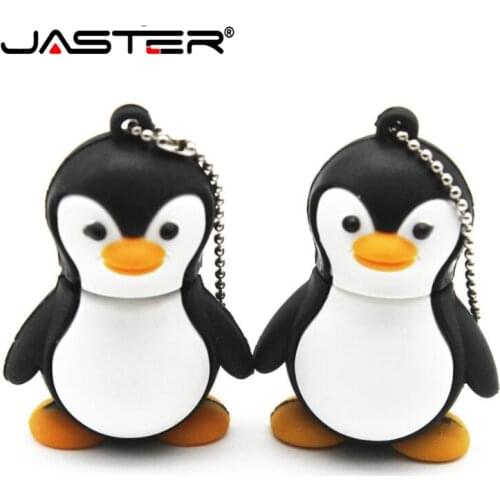 JASTER lovely Penguin animal 4gb/8g/16gb/32GB/64GB penguin cartoon Memory Stick pen drive avenger usb flash drive Free shipping