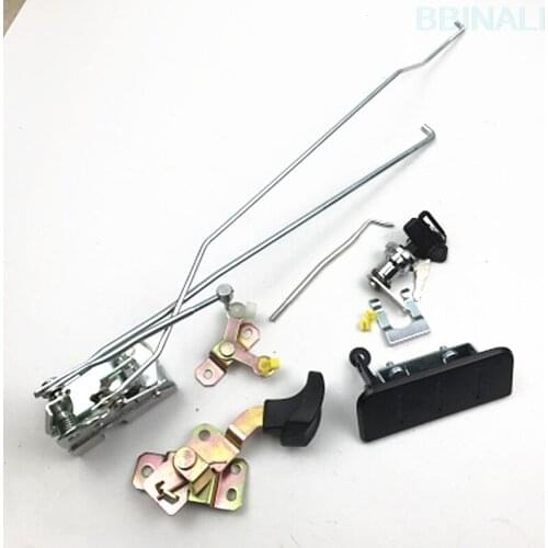 For Daewoo Doosan DX150 220 260 300 75 120 Excavator Cab door lock assembly door handle lock block Excavator Accessories