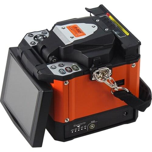 [100% New] New COMPTYCO A-80S Orange/Green FTTH Fiber Optic Welding Splicing Machine Optical Fiber Fusion Splicer